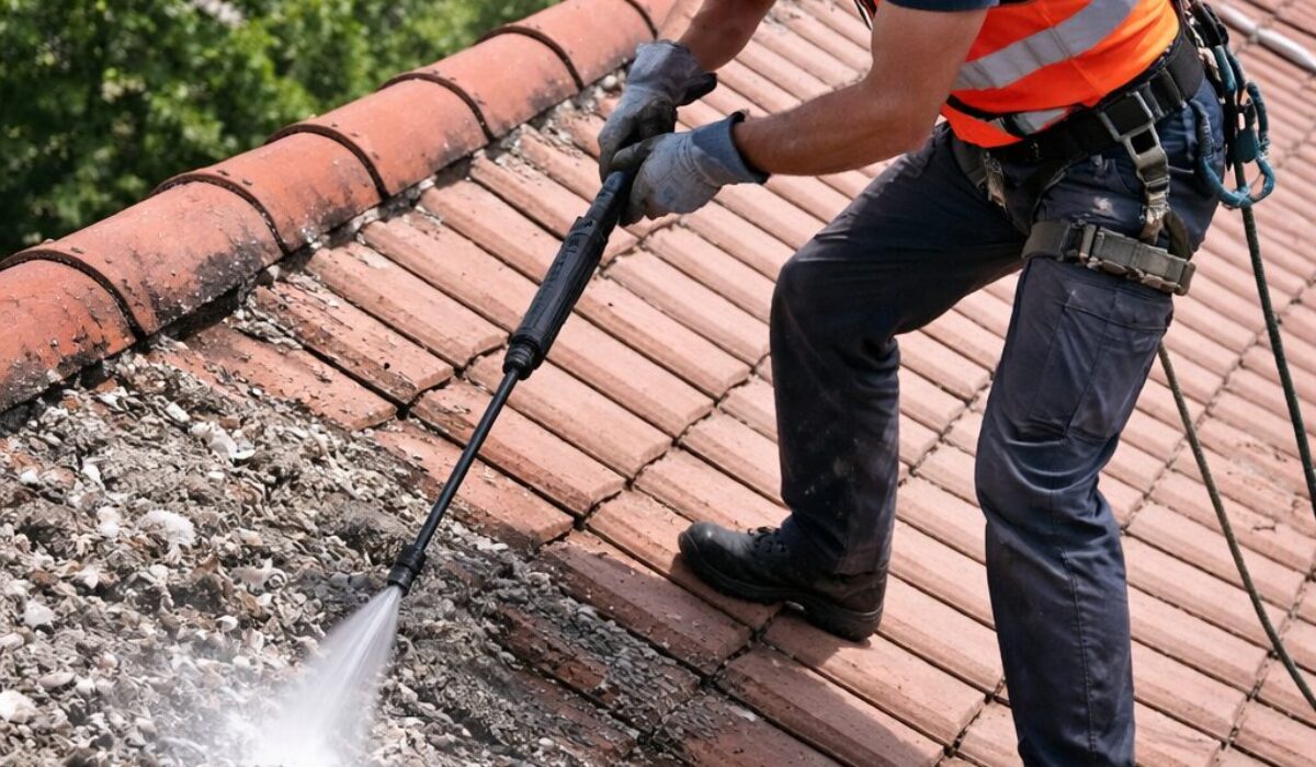 Technicien nettoyage et désinfection fientes de pigeons